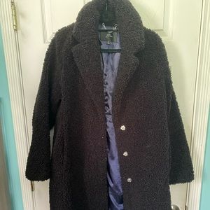 JCrew Teddy Sherpa Topcoat